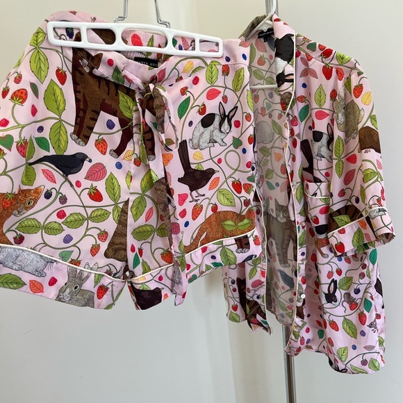 Karen Mabon “Strawberry Fields” PJ Set, S - Picture 6 of 15